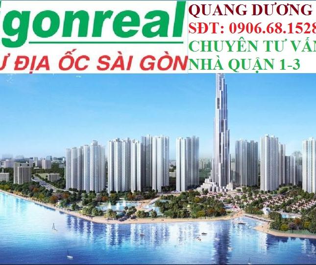 Bán Nhà MT Nguyễn Bỉnh Khiêm, DT: 3.6x19m, Xây 3 Lầu, Giá bán 17.9 tỷ