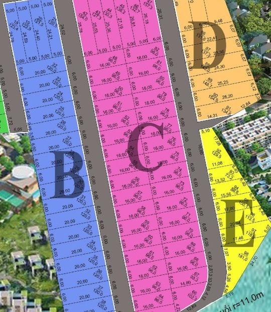 bán đất mặt  tiền Búng Gội-Phú Quốc, dt 150m2 giá 500tr, chiết khấu 15%
