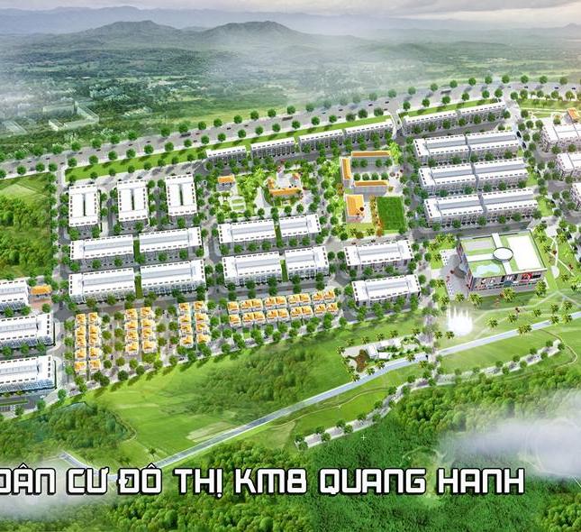 Bán 100 ô đất giá rẻ khu đô thị km8 Quang Hanh, Cẩm Phả