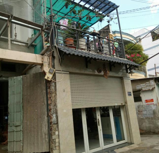 Nhà ở đường Thanh Niên, ấp 6 xã Phạm Văn Hai xây 1 lầu, 85,7m2