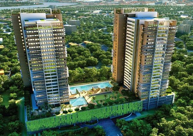 Bán CH The Ascent Thảo Điền, quận 2, 2PN, view sông, giá 3,1 tỷ (VAT). LH 0938381412