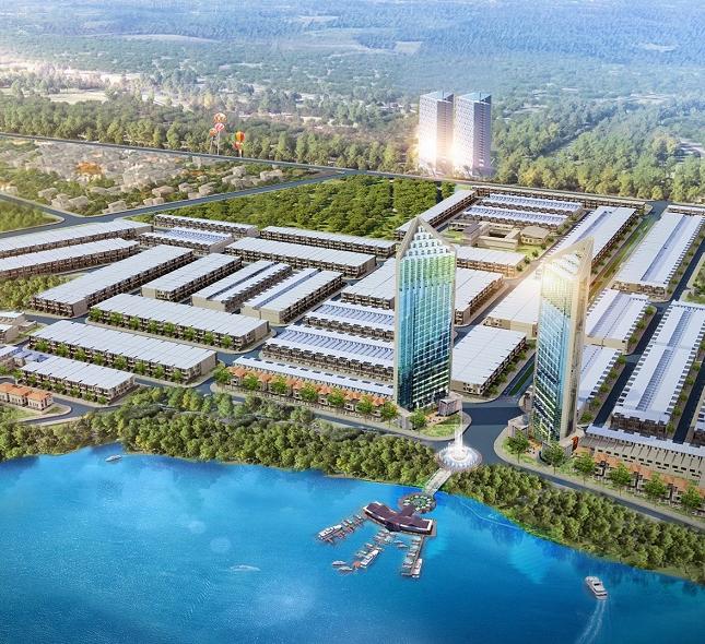 Bán 2 lô đất kề bên FPT City và Làng Đại Học, mặt tiền sông Cổ Cò