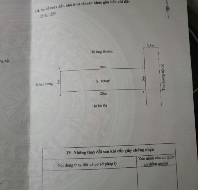 Bán đất trong ngõ 162 Trung Lực, Hải An, DT 100m2, giá 1.4 tỷ