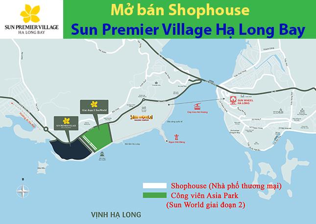 Bán shophouse Hạ Long giai đoạn 2 Sun Premier Village Hạ Long Bay, Bãi Cháy