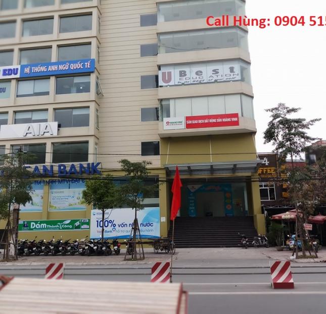 Cho thuê diện tích các tầng làm văn phòng tại tòa nhà OCean đường Lê Lợi, Thái Bình