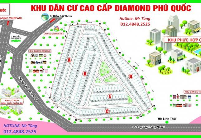 Mở bán đất nền Diamond, Cây Thông Ngoài, Phú Quốc - Hãy là nhà đầu tư thông minh (012.4848.2525)