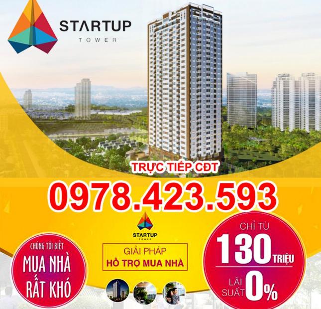 Bán suất ngoại giao chung cư Startup Tower giá tốt nhất thị trường. LH 0978.423.593