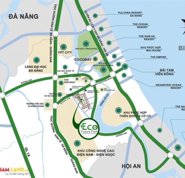 Đất nền đô thị mới Nam Đà Nẵng- Giá siêu rẻ- Chỉ 3,9 triệu/m2