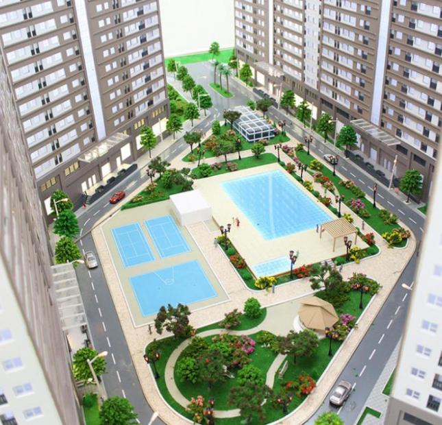 Bán gấp căn hộ 62m2, 2PN, giá bán 1.1 tỷ tại Xuân Mai Complex, mặt đường Tố Hữu.