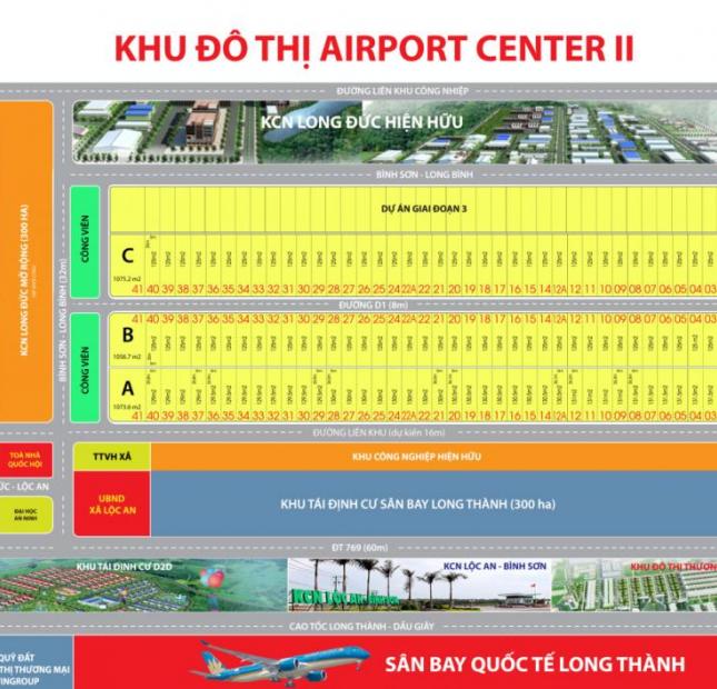 Sân bay quốc tế Long Thành khởi công xây dựng 2019, bán ngay lô đất chỉ 460tr/nền