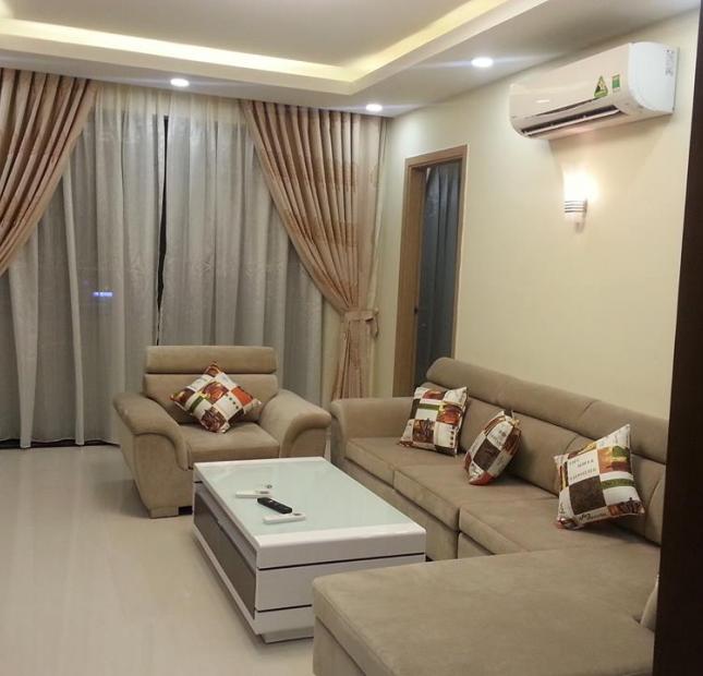 Cho thuê căn hộ cao cấp Golden Land Nguyễn Trãi, DT: 132m2, 3PN, đủ đồ nội thất. LH: 0936496919