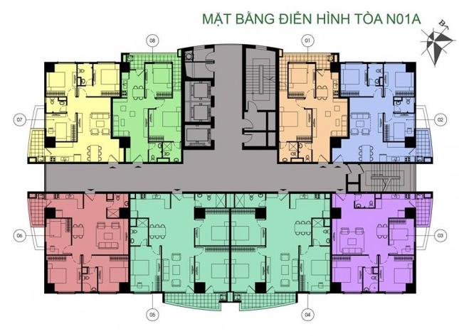 Chính chủ bán căn hộ diện tích 66.8m2 tầng trung Dự án K35 Tân Mai.