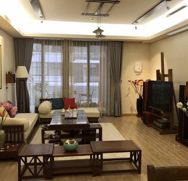 Cho thuê căn hộ 156m2, đủ nội thất, giá tốt nhất tòa Dolphin Plaza, 28 Trần Bình