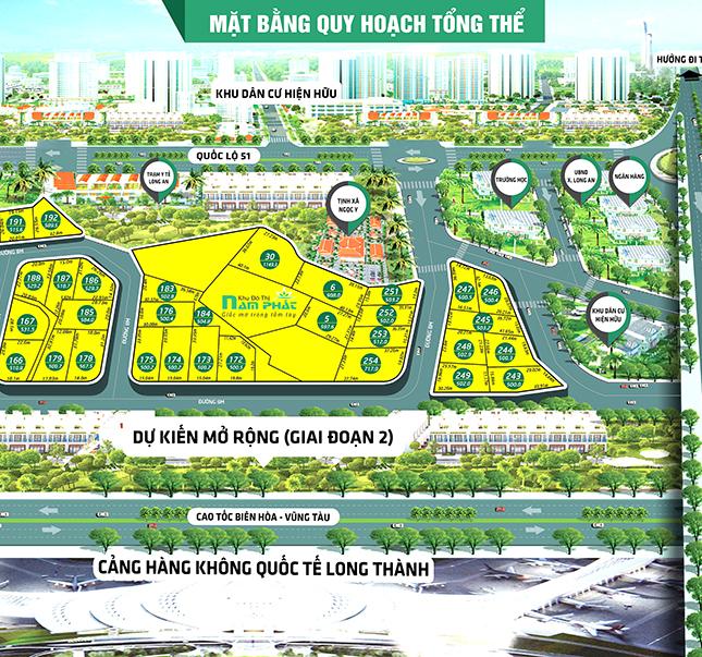 Cần bán đất Long Thành, Đồng Nai, giá từ 5,5 tr đến 6,5tr/m2