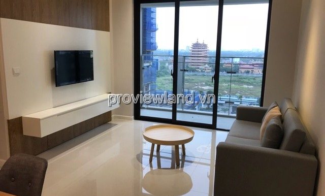 Căn hộ Estella Heights cho thuê tầng cao tháp T2, DT 103m2 2PN view hồ bơi