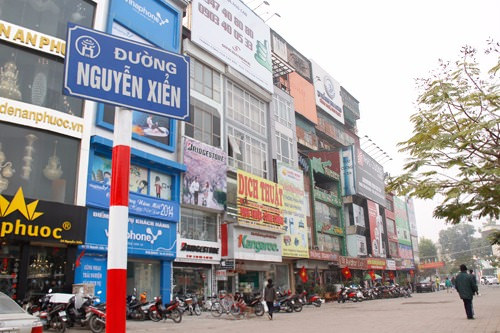 Bán nhà mặt đường phố Nguyễn Xiển Thanh Xuân 72m2 x 5 tầng, kinh doanh tốt SĐCC