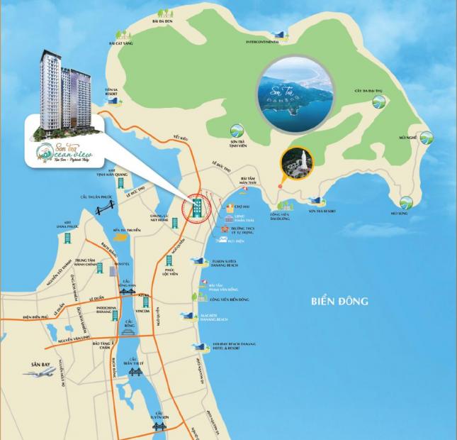Chính sách quy hoạch của Đà Nẵng đẩy giá đất nền dự án Sơn Trà Ocean View lên cao