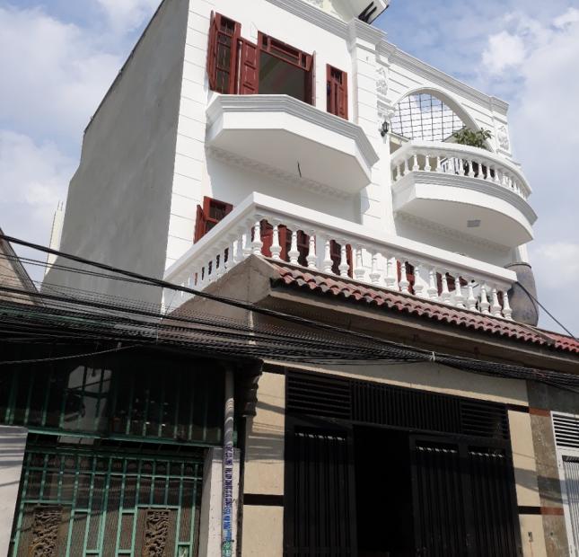 Cần bán nhà 2 lầu 1 trệt giá rẻ gần đường Nguyễn Thị Minh Khai, chợ Chiêu Liêu Dĩ An,Bình Dương,75m