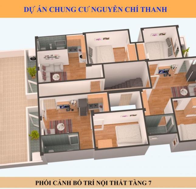 Cơ hội sở hữu căn hộ cao cấp Nguyễn Chí Thanh, chỉ với 710tr
