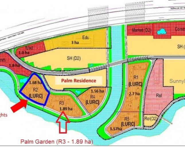 Booking Palm Garden của Keppel Land 33tr/m2 giao thô, 38tr/m2 hoàn thiện LH 0903 886 801