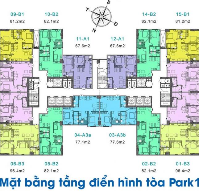 Mở bán hai tòa Park1,2 đẹp nhất dự án Eurowindow River Park, chỉ 360tr để sở hữu căn hộ