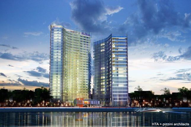 Cho thuê căn hộ Hilton Đà Nẵng, 5,9 triệu/tháng, 45m2, bên bờ sông Hàn
