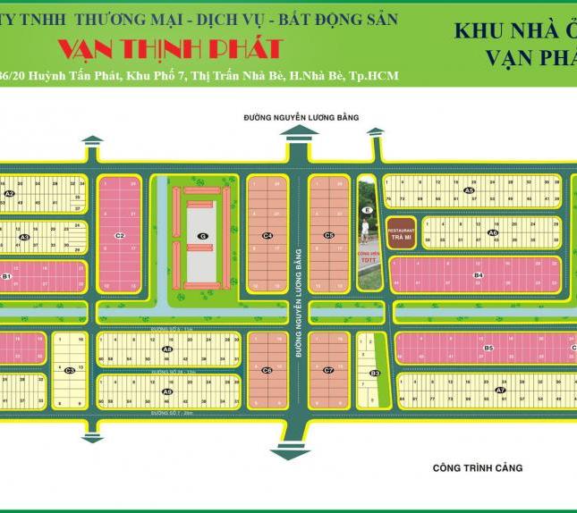 Bán đất nền KDC Phú Xuân Vạn Phát Hưng rẻ nhất, 18.5 triệu/m2. LH: 0964.064.138 (Loan)