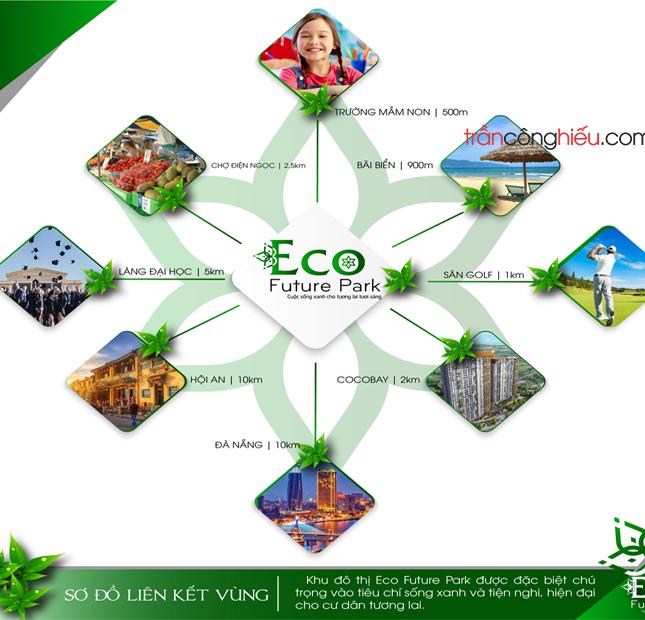 Bán đất nền dự án tại dự án Eco Future Park, Điện Bàn, Quảng Nam. Diện tích 100m2, giá 550 triệu