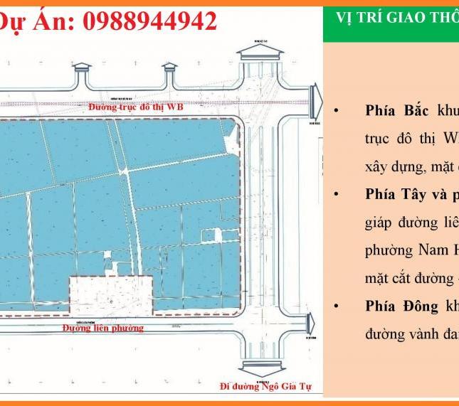 Nhận đặt chỗ chính thức Khu đô thị Nam Hải New Horizon giá từ 10-13 tr/m2_ LH O904185688