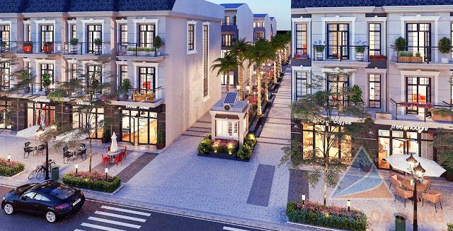 Shophouse Lakeside Infinity, mặt tiền kinh doanh 25m, 2 dãy nhà phố đối diện cực đẹp