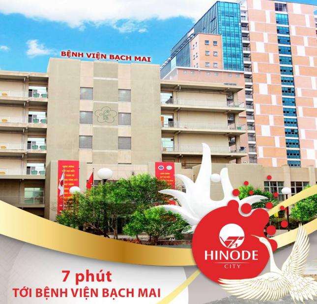 Bán gấp căn hộ 2 mặt tiền đường-1 bước ra phố tại dự án Hinodecity 201 Minh Khai