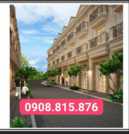 Nhà phố MT Bùi Tư Toàn, Bình Tân. Chào bán giá rẻ chỉ 4.4 tỷ/căn, ngân hàng hỗ trợ LH 0908815876