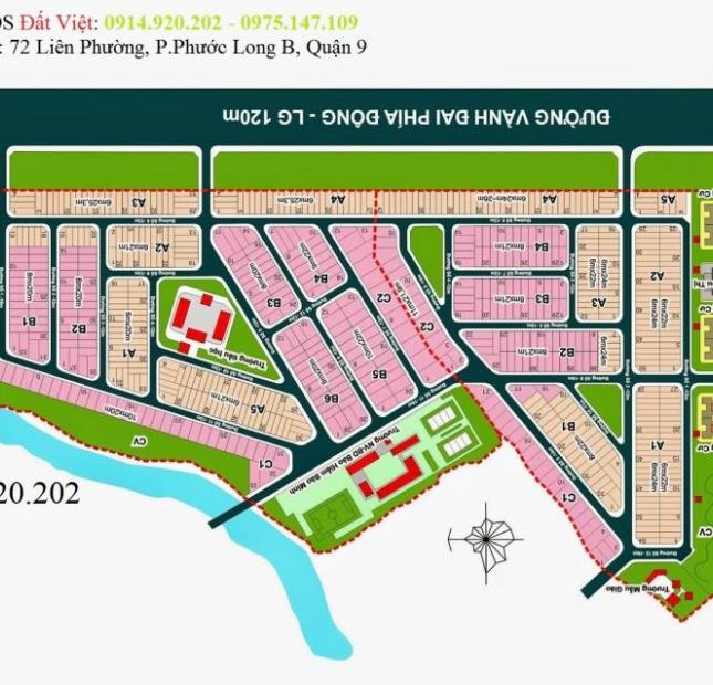 Đất nền dự án Khang An, Quận 9, ngay lóc A2 đối diện công viên cần bán gấp