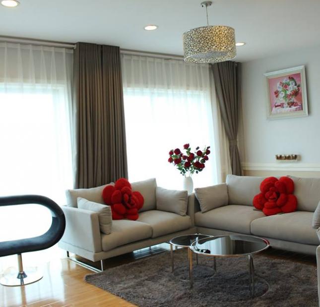 Cho thuê căn hộ chung cư Thăng Long Number One, tầng cao, căn góc, tự thiết kế nội thất. 0981993455