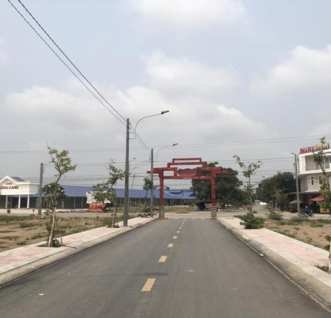Bán đất khu dân cư đối diện Chợ Long Cang,sổ riêng,bao sang tên,DT 100m2 giá chỉ 590 triệu.