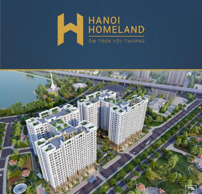Bán căn hộ đợt 1 DT từ 58m2, 1.1 tỷ chung cư Hà Nội Homeland Long Biên, giá gốc CĐT 0947550954
