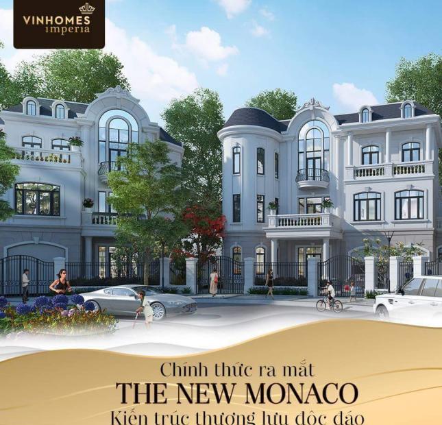 Mở bán 130 căn biệt thự song lập, biệt thự đơn lập, dinh thự phân khu Monaco