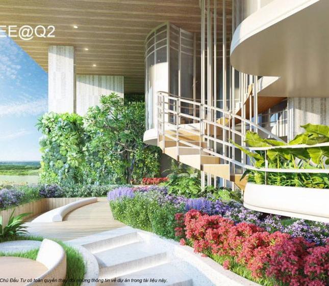 Bán căn hộ Q2 Thảo Điền, 2PN-72m2- 4.3 tỷ, TT 50% đến khi nhận nhà. PKD: 0906626505