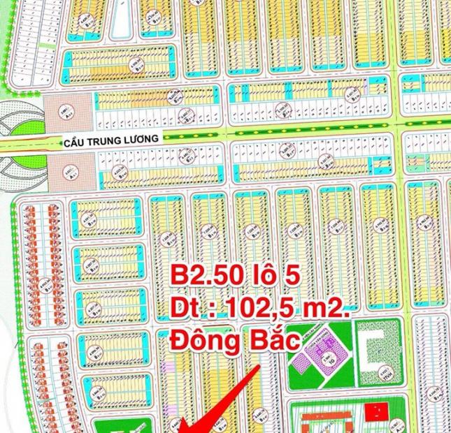Cần bán Block B2.50 lô 5 mặt tiền đối diện trường học, đối lưng đường thông – Nam Hòa Xuân
