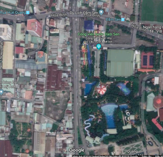 Đất nền ngay Đầm Sen, Tân Phú, Hồ Chí Minh