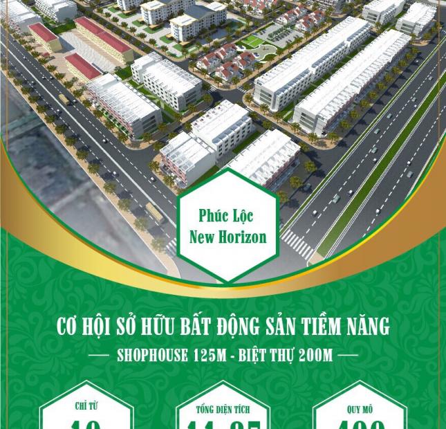 Nhanh tay đầu tư sinh lời với đất nền liền kề dự án KDT Nam Hải Phúc Lộc giá chỉ 10 Tr/m2 LH 0989 855 079