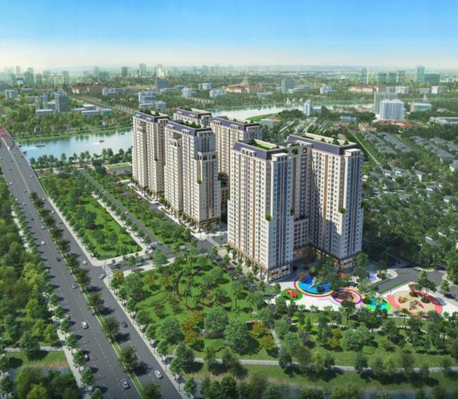 Khu căn hộ ven sông, căn hộ cao cấp giá tầm trung, mặt tiền Nguyễn Văn Linh