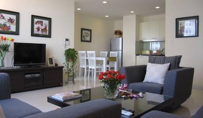 Cho thuê căn hộ Richland, 2 PN, 95m2, đầy đủ nội thất, giá thuê 12tr/th