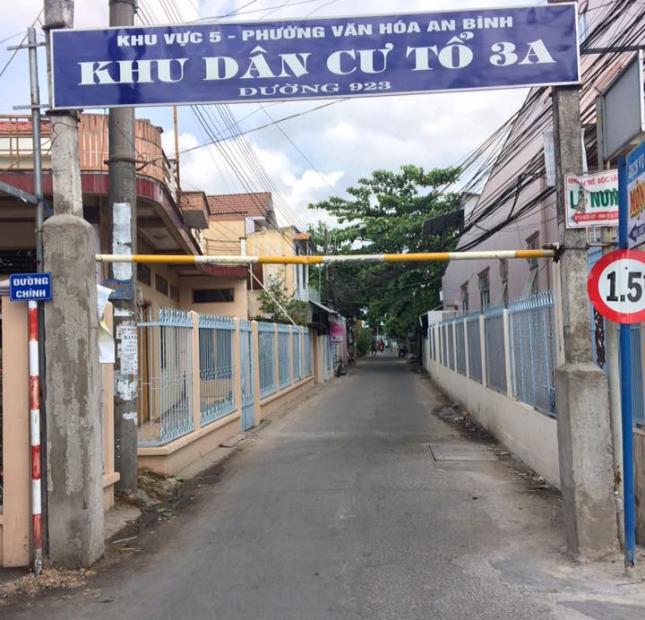 Bán nhà 1 trệt 1 lầu trục chính. Cách Chợ An Bình 400m. KDC 3A, An Bình, Ninh Kiều, Cần Thơ.