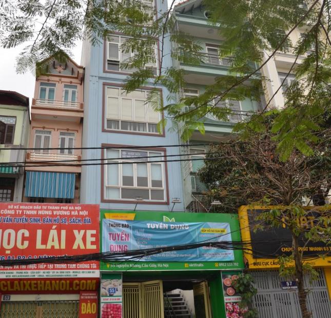 Cho thuê văn phòng Nguyễn Khang,Yên Hòa,Cầu Giấy,sàn gỗ cao cấp,điều hòa 65m2 giá cực yêu 10 triệu