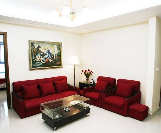 Cho thuê căn hộ 71 Nguyễn Chí Thanh, DT 73m2, có 2PN, nội thất cơ bản, giá 10tr/th