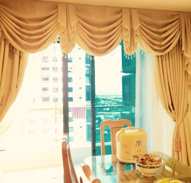 Cho thuê căn hộ 27 Huỳnh Thúc Kháng, DT 110m2, 3 phòng ngủ, có đồ, giá thuê 12tr/th