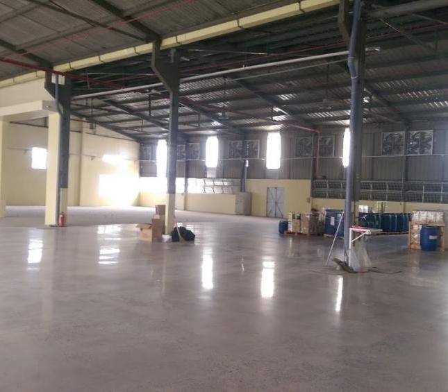 Cho thuê 2.500m2 nhà xưởng trong khu công nghiệp Thuận An, xưởng còn mới và sạch sẽ