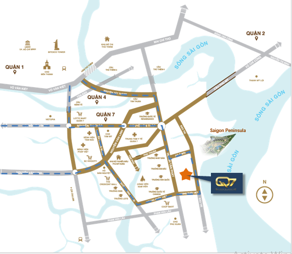 Nhà mẫu dự án Q7 Sài Gòn Riverside đã khai trương chính thức 