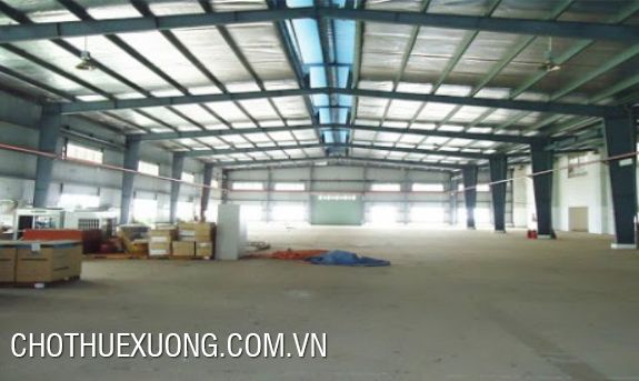 Cho thuê kho xưởng tiêu chuẩn tại Bình Xuyên Vĩnh Phúc DT 950m2 